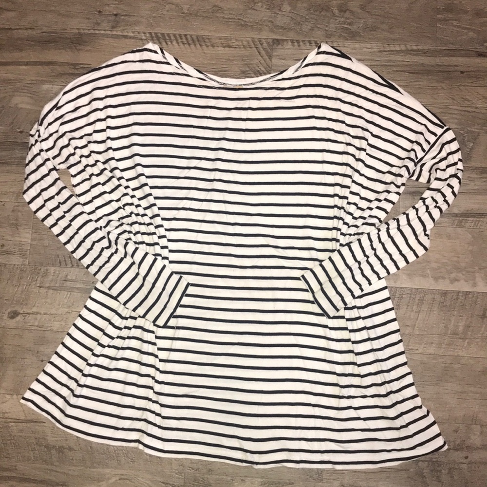 Piko striped top